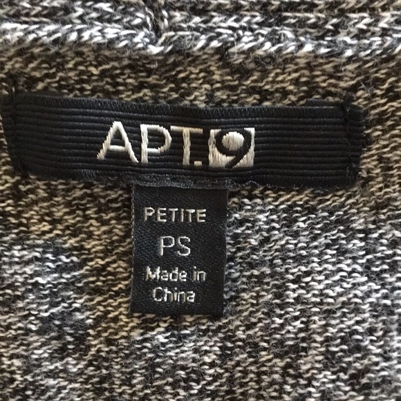 Flecked woven grey cardigan - Picture 2 of 2